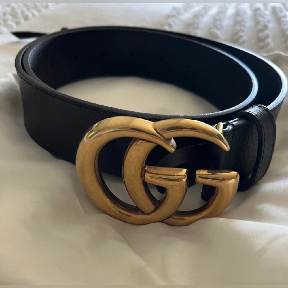 Authentic EUC Gucci Marmont Belt